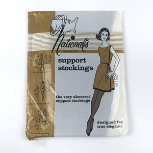 Vintage National Stockings Size A 1960s Lingerie